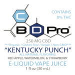 CBD PRO Kentucky Punch Label